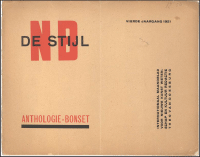 De Stijl Anthologie cover