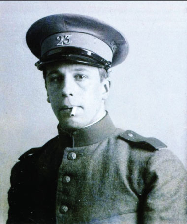 Van Doesburg as soldier